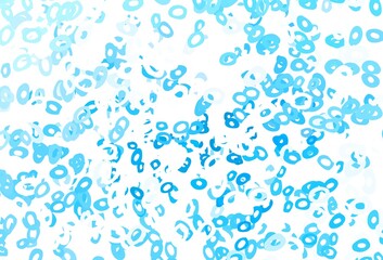 Light Blue, Green vector backdrop with dots.