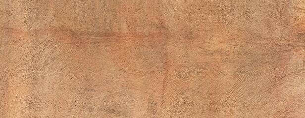 Panorama of Brown concrete texture, Rough cement stone wall, Surface of old and dirty outdoor building wall, Abstract nature seamless background