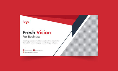 Business Social Media Banner Design Template