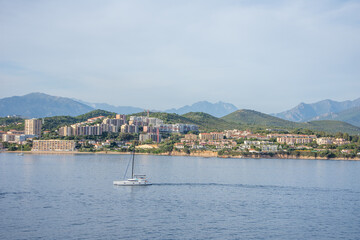Fototapeta premium discovery of the island of beauty in southern Corsica, France