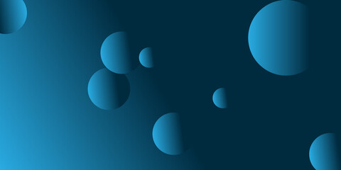 Plakat abstract blue background