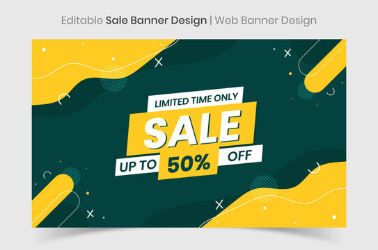 Premium Vector  Crazy deals promo banner design