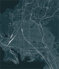 map of the city of Richmond, USA