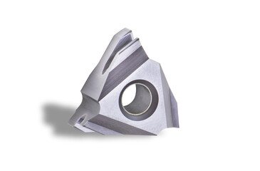 metalworking carbide insert triangle. special tool. Used auto turning machine. Material micro alloy...