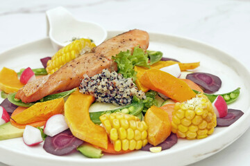 healthy beautiful salad