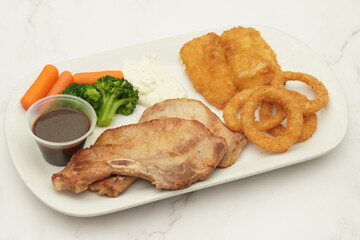 Grilled meat