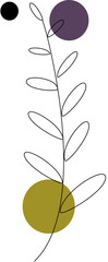 illustration of a branch of a tree