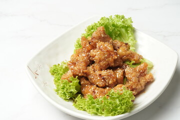 Fried chicken
