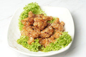 Fototapeta premium Fried chicken