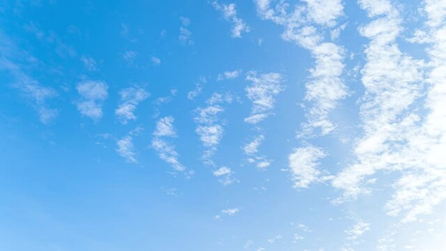 BLUE SKY CLEAR beautiful cloud space weather beautiful blue sky glow cloud background Sky4K weather nature  sun Time lapse clouds 4k rolling cloud movie At the Japan Tokyo.