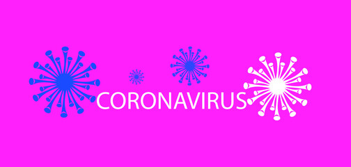 Coronavirus background, deadly virus, dangerous disease.