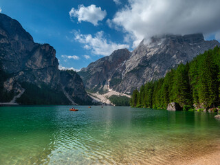 Pragser Wildsee,Lago di Braies,