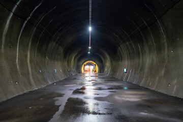 Motorway tunnel in Europe