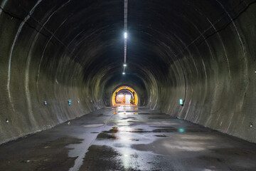 Motorway tunnel in Europe