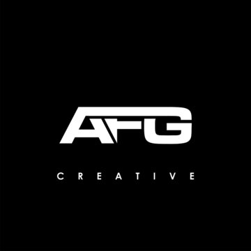 AFG Letter Initial Logo Design Template Vector Illustration