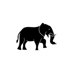 elephant icon design illustration