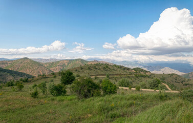 Fototapeta na wymiar Picturesque mountain landscape in Turkey, Asia Minor peninsula