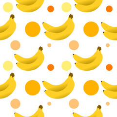 seamless pattern with bananas