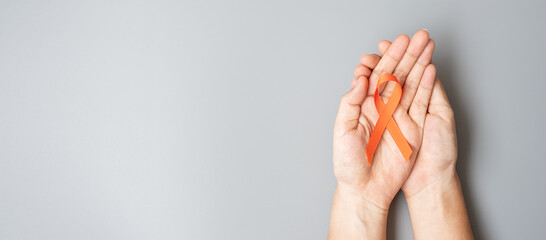 Leukemia, Kidney cancer day, world Multiple Sclerosis, CRPS, Self Injury Awareness month, Orange...