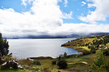 Boyacá
Colombia.
Playa blanca, laguna de tota. 
Paradise. It is magic. 