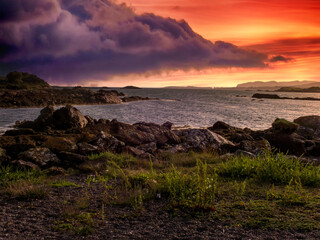 A cove on the Kenmare River