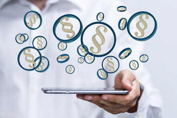 Customer service good cooperation, Consultation 3d