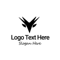 V Letter Minimalist Logo Design.
