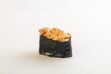 Japanese traditional sushi - spicy gunkan