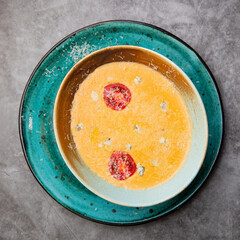 soup with bread