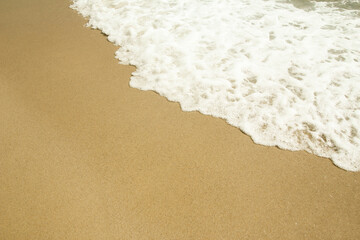 Beautiful sea shore in summer