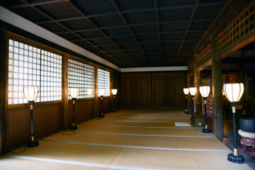 愛宕念仏寺　本堂内部　京都市右京区嵯峨野