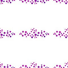 Seamless geometric pattern. Blue and pink colors. Abstract white background. Designed for textile fabrics, wrapping paper, background, wallpaper cover.