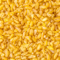 bulgur wheat background. bulgur wheat texture. top view