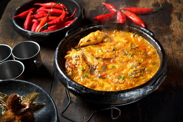 Capixaba fish moqueca, a typical Brazilian dish