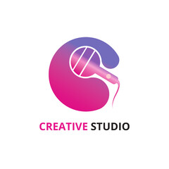 Creative Studio Logo Template. This is an excellent logo, that may suit your company, organization, or studio.