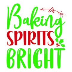 Baking spirits bright