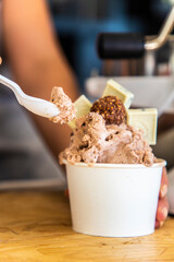 Ice cream.