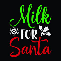 milk for Santa