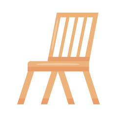 wood chair icon