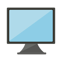 Fototapeta premium Isolated digital computer