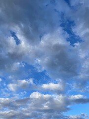 Obraz premium blue sky with clouds