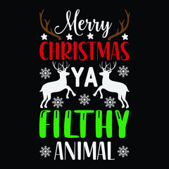 merry Christmas ya filthy animal