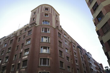 Apartment building in the city of Bilbao