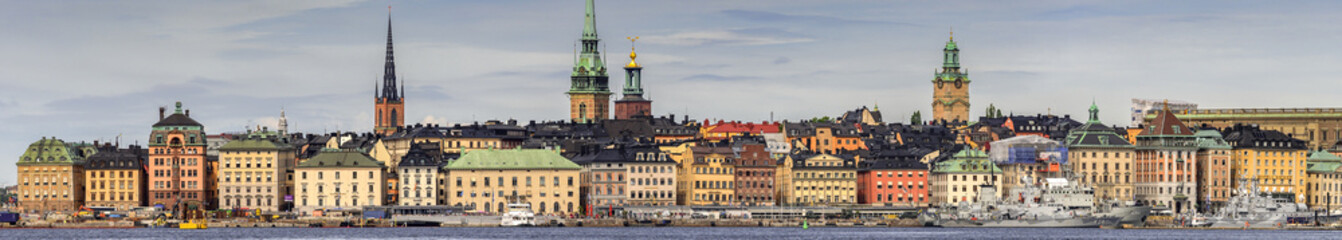 Naklejka na ściany i meble Stockholm panorama