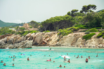 Mallorca Meereslandschaft - obrazy, fototapety, plakaty