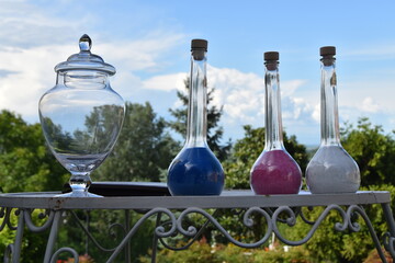 Bottiglie decorazioni