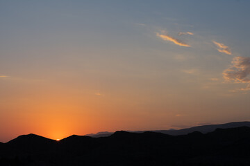 Simi Valley Hills Sunset