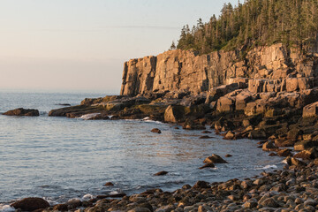 Otter Cliffs in Acadia National Park 