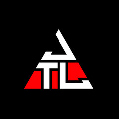 JTL triangle letter logo design with triangle shape. JTL triangle logo design monogram. JTL triangle vector logo template with red color. JTL triangular logo Simple, Elegant, and Luxurious Logo. JTL 