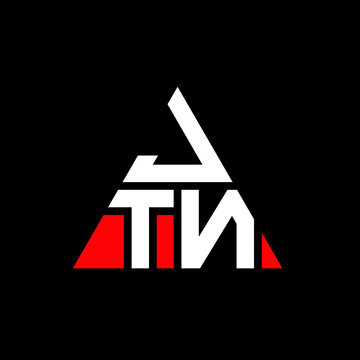 JTN triangle letter logo design with triangle shape. JTN triangle logo design monogram. JTN triangle vector logo template with red color. JTN triangular logo Simple, Elegant, and Luxurious Logo. JTN 